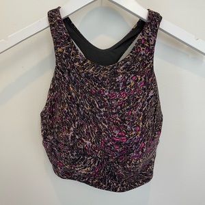 Lululemon wild design crop top